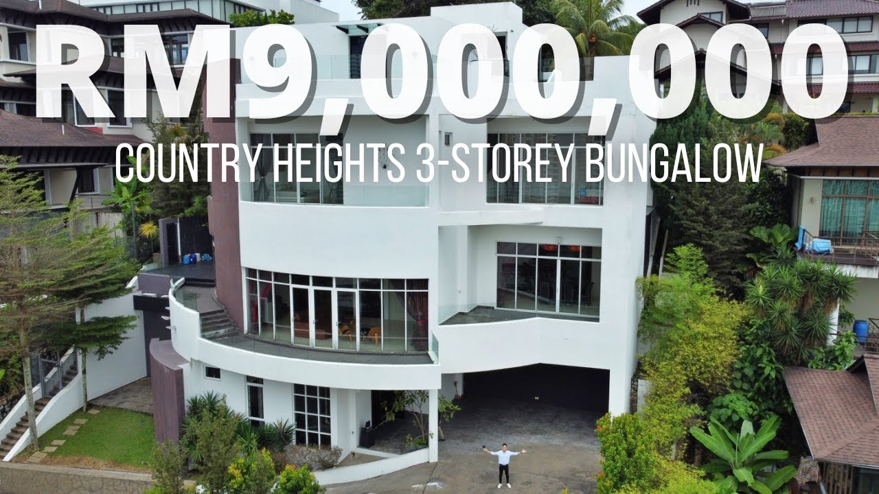 [RM9mil] 拥有私人泳池的三场独立式洋房｜豪华富人区 Country Heights, Damansara | Johnson Chuah +60182072008
