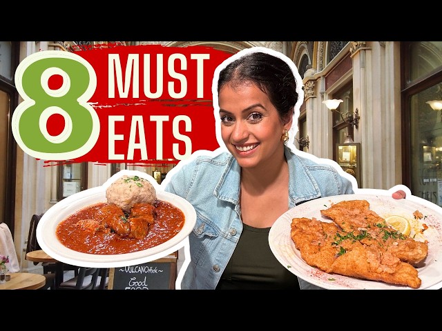 Travel vlog - 8 things you MUST EAT in VIENNA (Eat like a local)