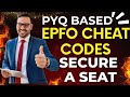 EPFO 2025 Cheat Codes & PYQ Tips🔥