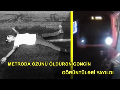 Metroda kendini öldüren gençin görüntüleri - FOTOĞRAFLAR