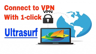 Connect to VPN with one click (Ultrasurf) | SILOTECHS screenshot 1