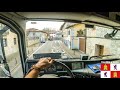 POV Driving Volvo fh13 500- 🇪🇸Quincoces de yuso to santa gadea del cid C y L ,cockpit view 4K