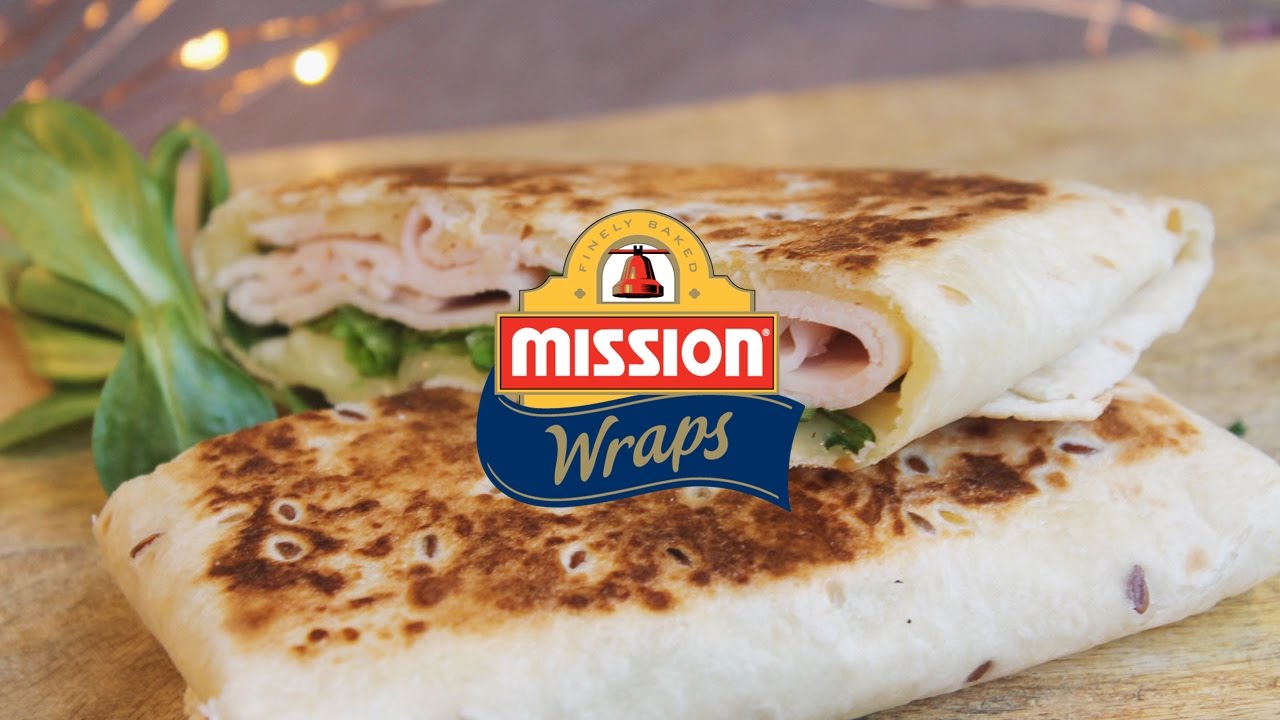 RECETA PASO A PASO WRAP de PAVO, MOZZARELLA Y CANÓNIGOS MISION WRAPS