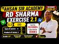 👉 Sharma Class 10 Ex 2.1 Q2 (ii) | Sum = 21/8, Product = 5/16 | Find Polynomial & Zeroes 🔥