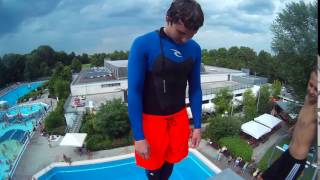 X-Diving Triple Backflip 10m Turm