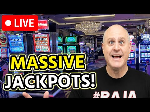 MASSIVE 3 HOUR HIGH LIMIT SLOT JACKPOT MARATHON!