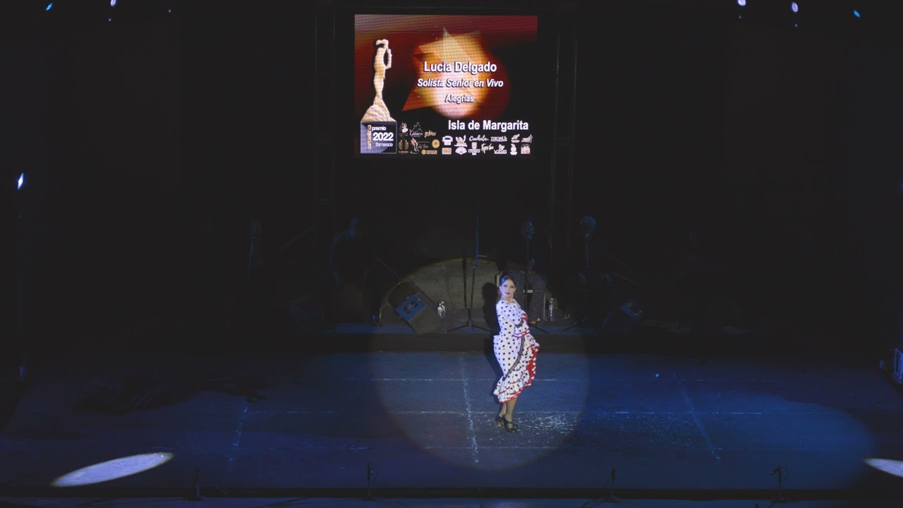 Lucia Delgado - Alegrías - 1er Lugar Premio Torbellino Flamenco 2022