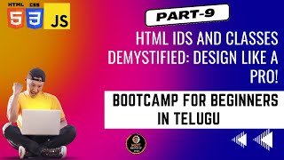 HTML IDs and Classes Demystified: Design Like a Pro!|Telugu|WebDev|Coding|MOT|