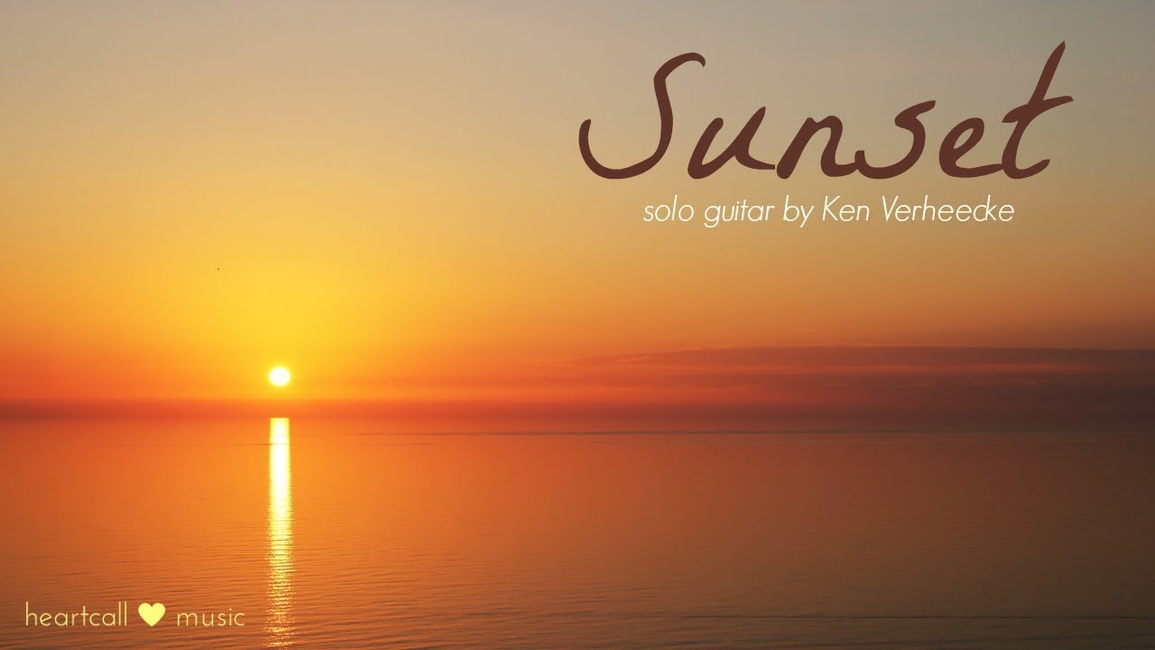 Guarda Calming Guitar | Sunset | Ken Verheecke su YouTube Guarda Calming Guitar | Sunset | Ken Verheecke su YouTube