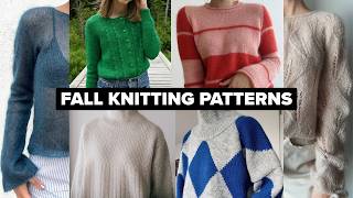 🥁 29 Knitting Patterns for Autumn 2026