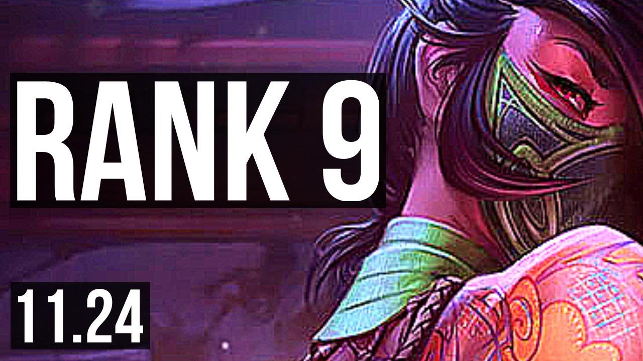 AKALI vs VEX (MID) Rank 1 Akali, 5/0/10, Rank 9 KR Challenger 11.