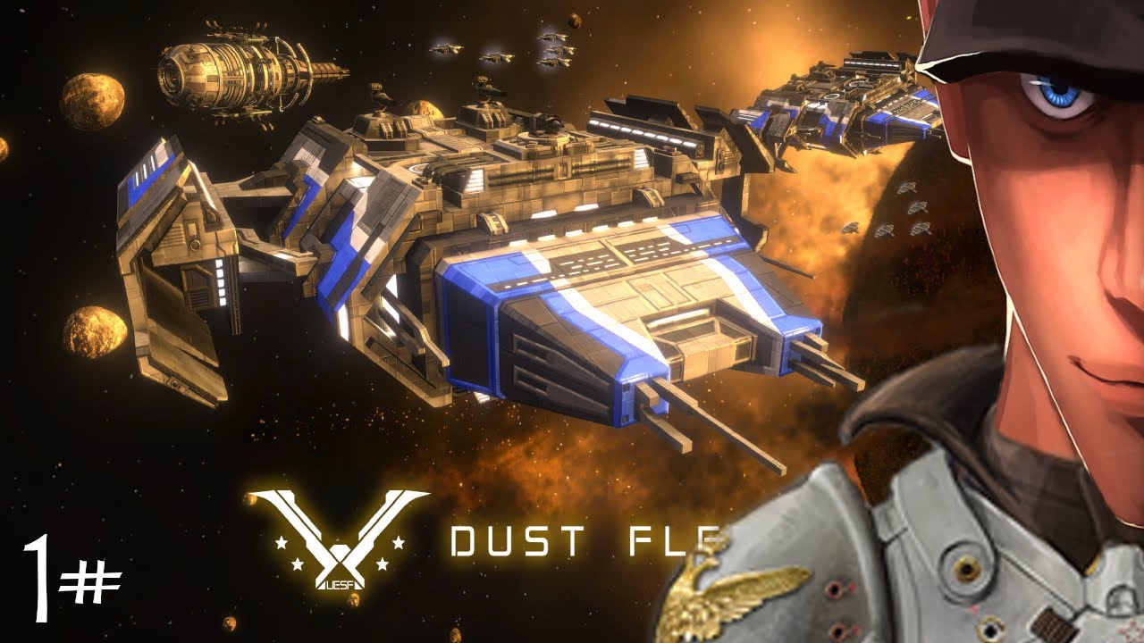 Dust Fleet - TO SPACE! With Space stations and carriers! Part 1  | Let's play Dust Fleet Gameplay