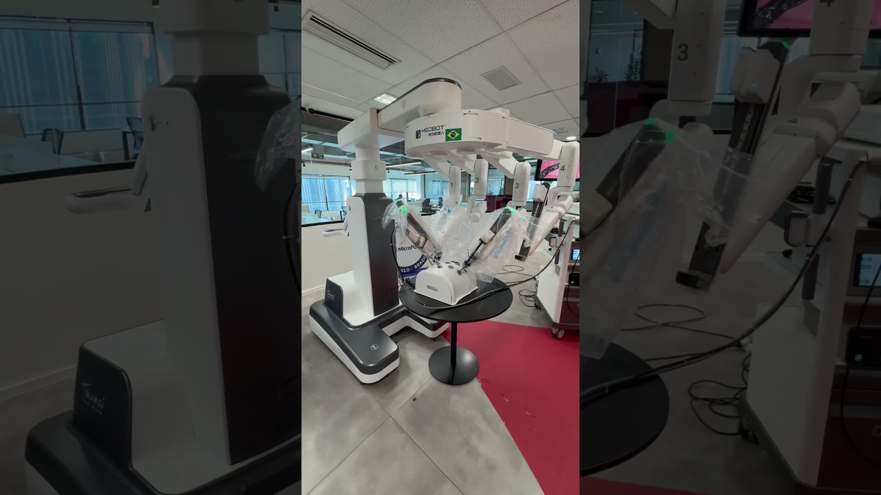 Conhecendo a nova plataforma robótica Toumai da Microport!