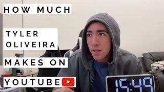 How much Tyler Oliveira makes on Youtube