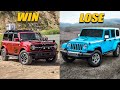 Bronco Wins, Jeep Fails Rock Climb + Accessories Revealed!