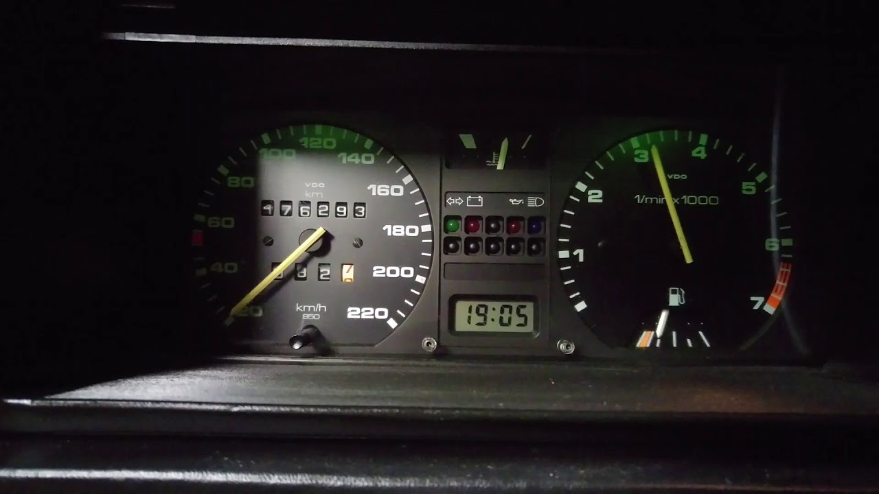 Golf mk2 k-jet warm-up