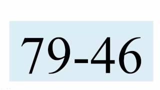 Subtraction Flash Cards (slow) pt 4