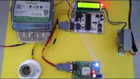 8051 microcontroller based Prepaid Energy Meter using GSM
