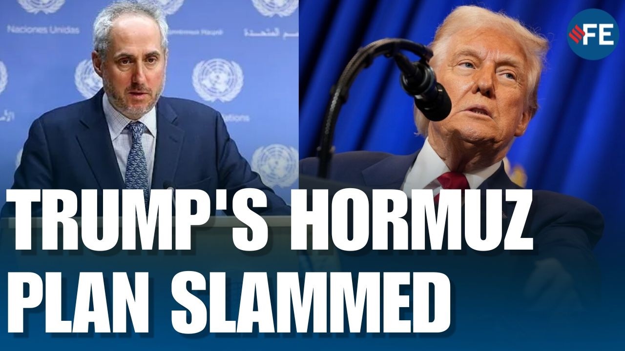 Trump's Strait Of Hormuz Plan Sparks Global Debate After Blunt UN Response | WORLD NEWS