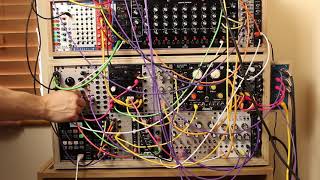 Eurorack Performance (Euclidean Sequencer Demo) - Flying Saucers