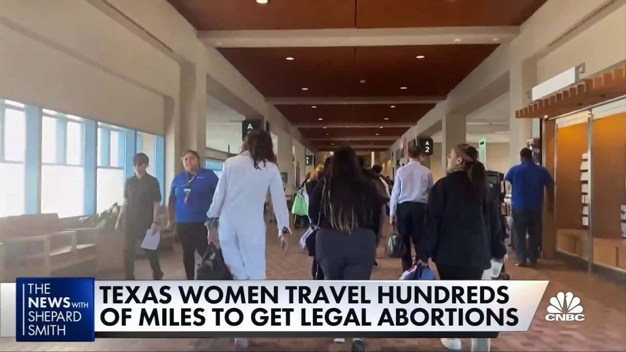 Texas women traveling hundreds of miles for an abortion