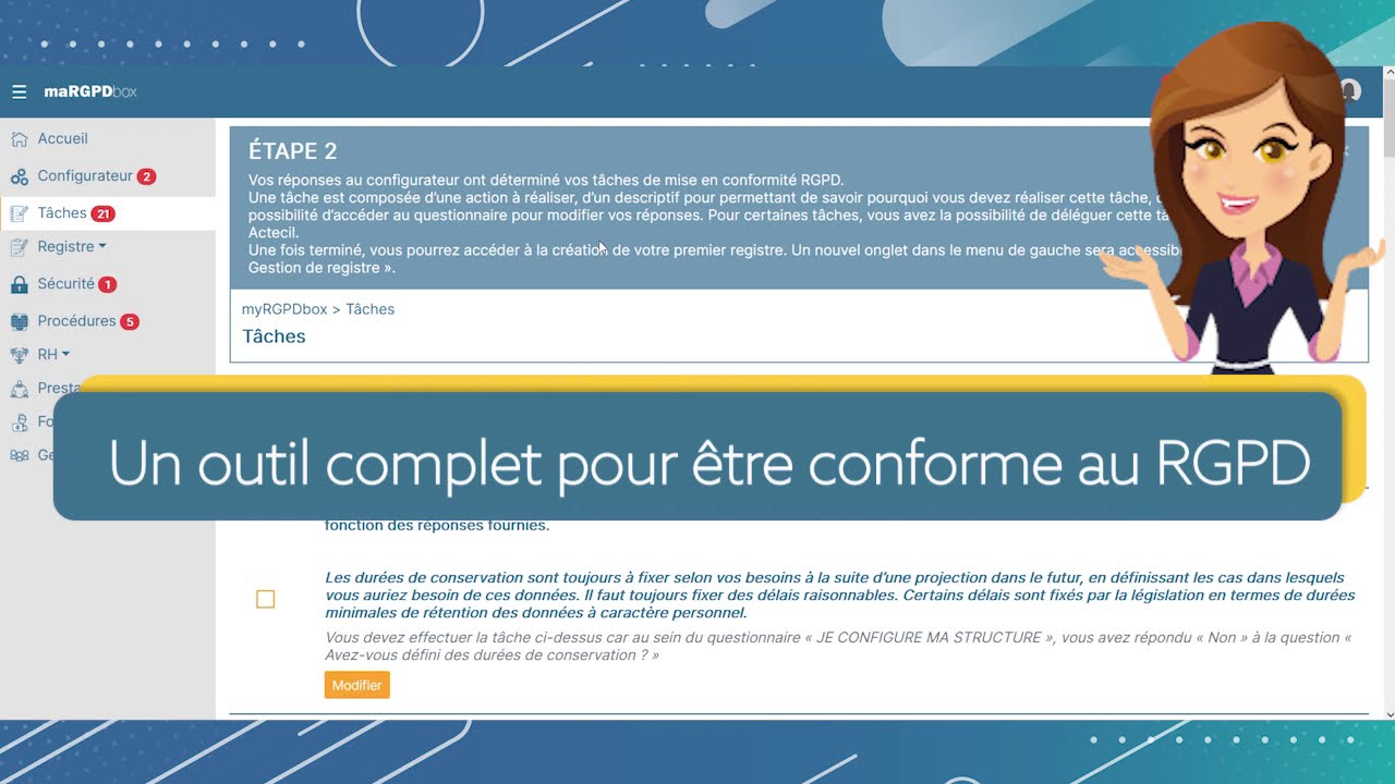maRGPDbox, logiciel RGPD (mise en conformité)