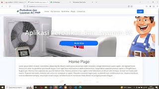 Web-Based AC Service and Maintenance Application screenshot 3