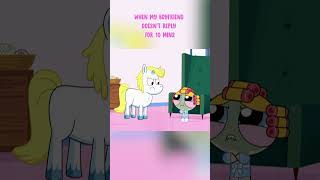 POV: when my boyfriend doesnt reply #bubbles #lol