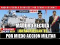 Maduro recula libera tripulantes por miedo a accion militar