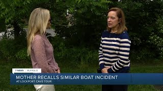 Mother says her son was on a tour of the Lockport Caves when his boat capsized in 2015