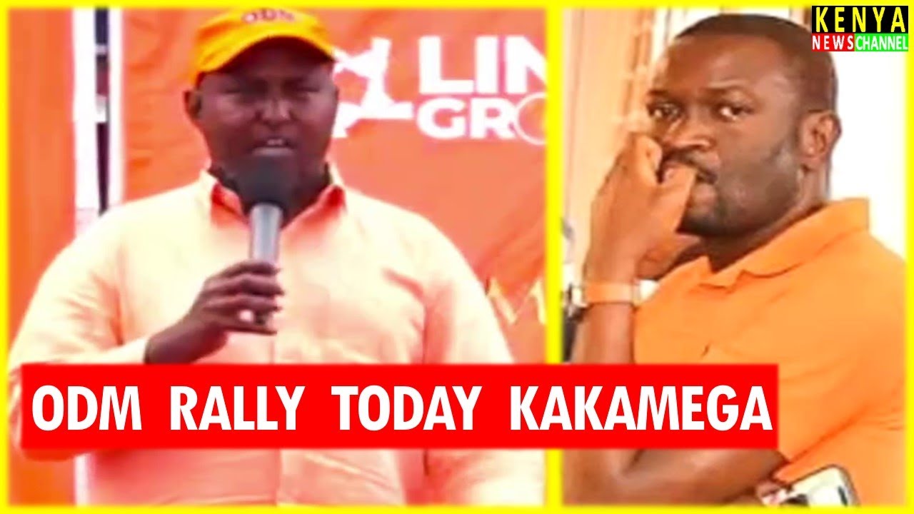 'HUNA MAKENDE, WACHA KUHARA' Junet Mohamed Destroys Sifuna during ODM Party Rally today in Kakamega
