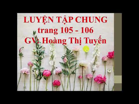Tuần 21 - Môn toán lớp 2 - Bài luyện tập chung