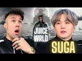 SUGA and JUICE WRLD Girl Of My Dreams Reaction