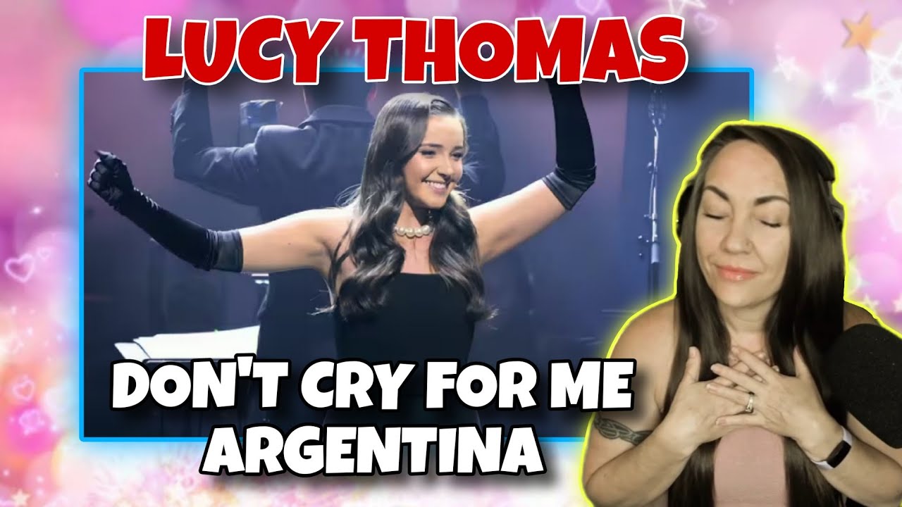 Возвращаю воспоминания! | «Don't Cry For Me Argentina» — Люси Томас — (из «Эвиты») Реакция