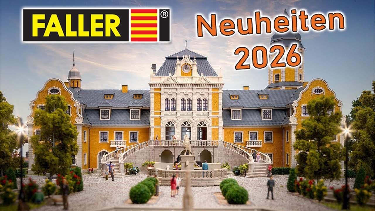Faller Neuheiten 2026 | Spur H0, N und Z