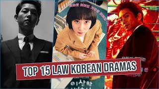 15 Best Law Korean Dramas You Should Watch