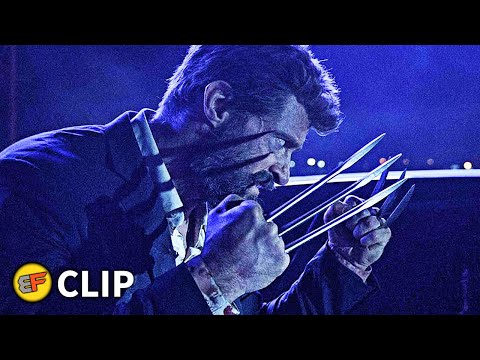 Logan vs Thugs - Opening Scene | Logan (2017) Movie Clip HD 4K