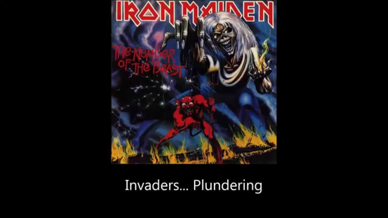 Iron Maiden Invaders (Lyrics) YouTube