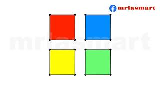 Make Squares with Straight Lines | Join the Dots |  Number | Colour | Merryland Academy Digital Clas