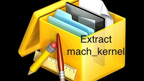 How to extract mach_kernel from OS X Maverick installer.app using Pacifist