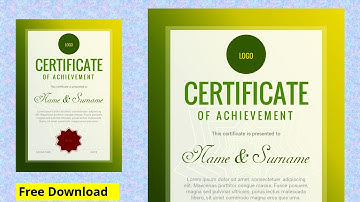How to Make a Professional Certificate Design in PowerPoint