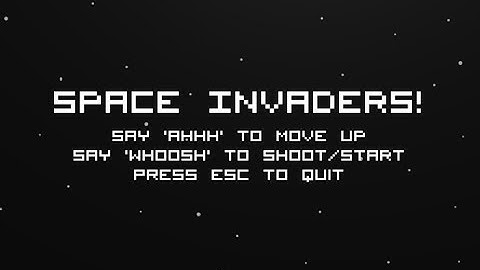 Arduino to Unity Game - Space Invaders