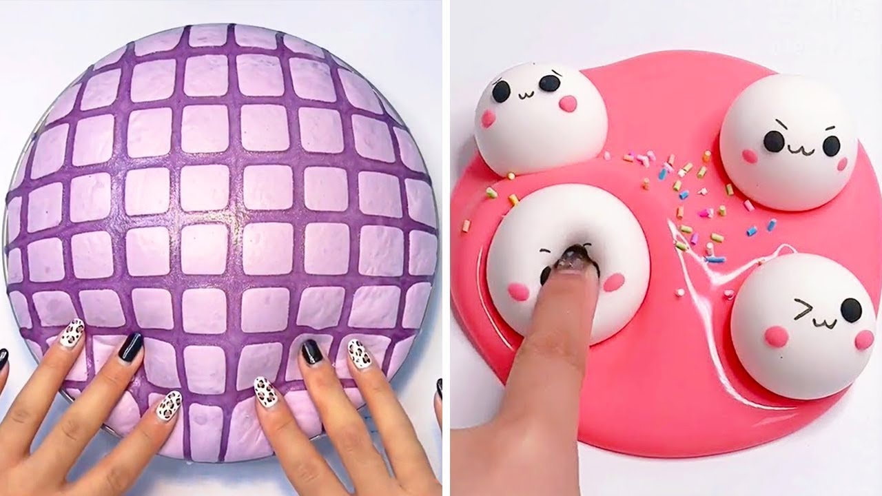Relaxing Slime Compilation ASMR | Oddly Satisfying Video #136 - YouTube