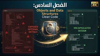 06  كتاب الكود النظيف   الفصل السادس   Objects and Data Structures