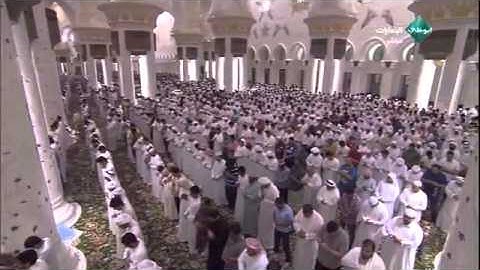 سورة الواقعة من أخشع تلاوات الشيخ إدريس أبكر فى رمضان 1435 مؤثرة أبكت المصلين