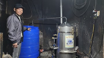 Nồi nấu rượu đa năng inox kết hợp củi điện và máy lọc khử độc tố rượu