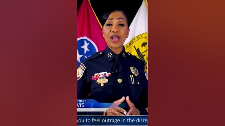 Memphis Police Chief address the Tyre Nichols incident where he was beat and killed by police