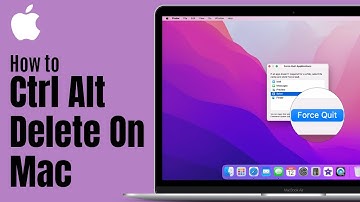 How To Ctrl Alt Delete On Mac