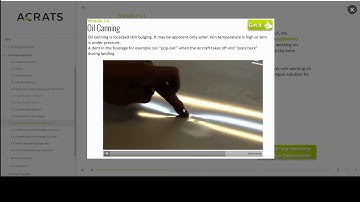 Online Structural Repair Manual and Damage Assessment Training