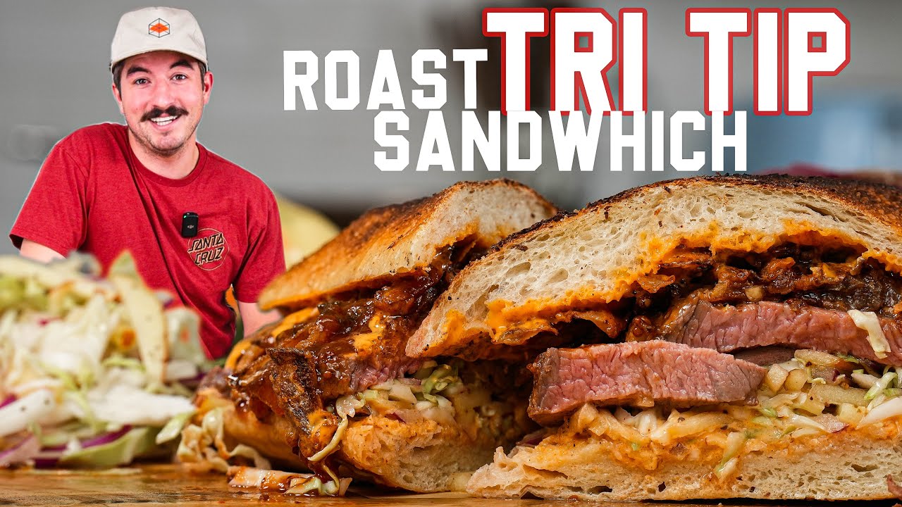 Tri Tip Sandwich With Homemade Barbecue Sauce Side of Salt S2 E9 with